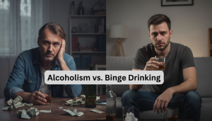 Alcoholism vs. Binge Drinking