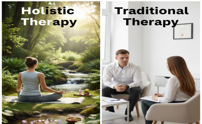 Holistic Therapy vs. Traditional Therapy