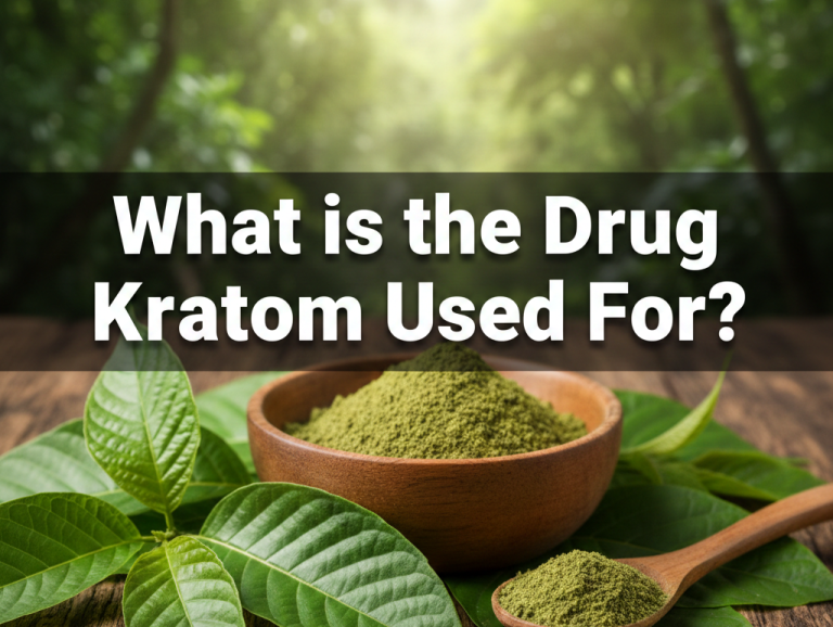 What is the Drug Kratom Used For