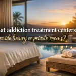What addiction treatment centers provide luxury or private rooms