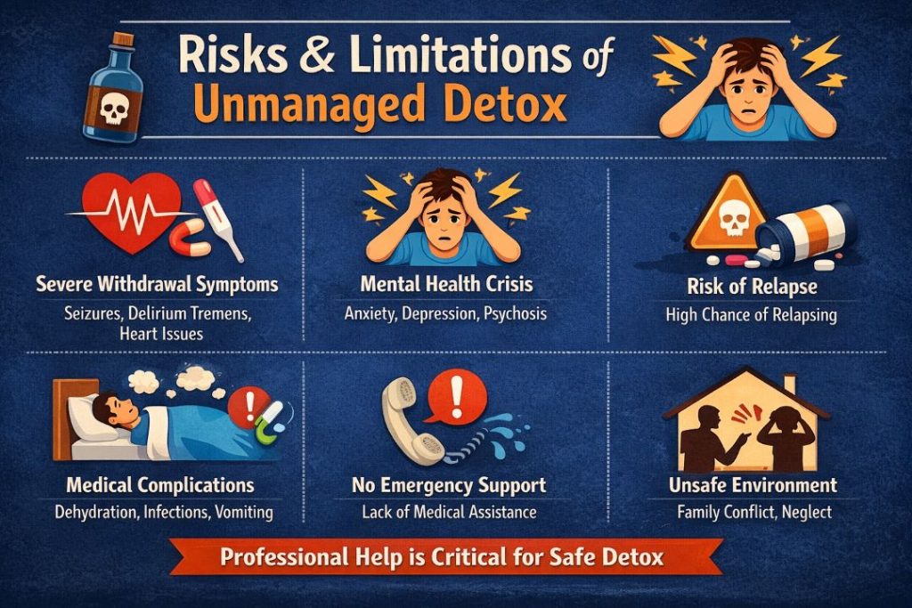 Risks and Limitations of Unmanaged Detox