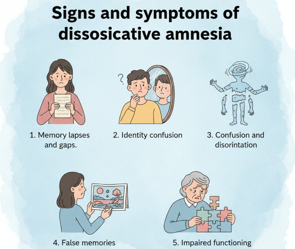 Dissociative Amnesia Symptoms