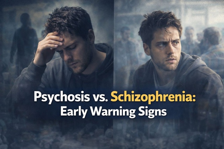 Psychosis vs. Schizophrenia Early Warning Signs