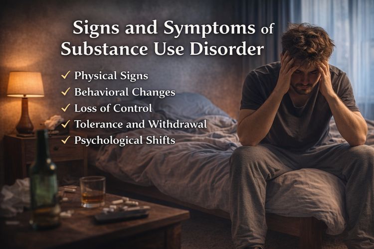Signs and Symptoms of Substance Use Disorder