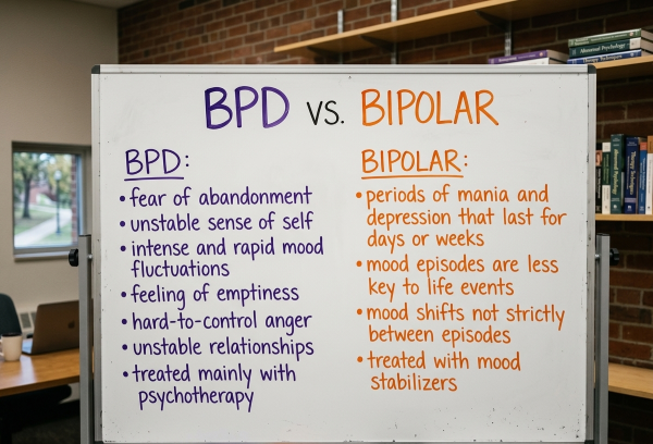 Key Differences Between BPD and Bipolar Disorder