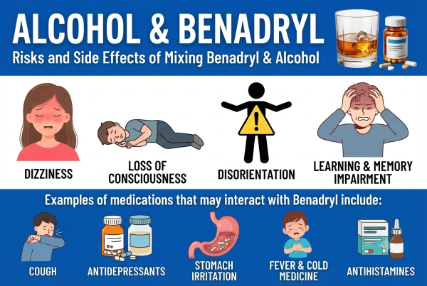 Benadryl and Alcohol Withdrawal