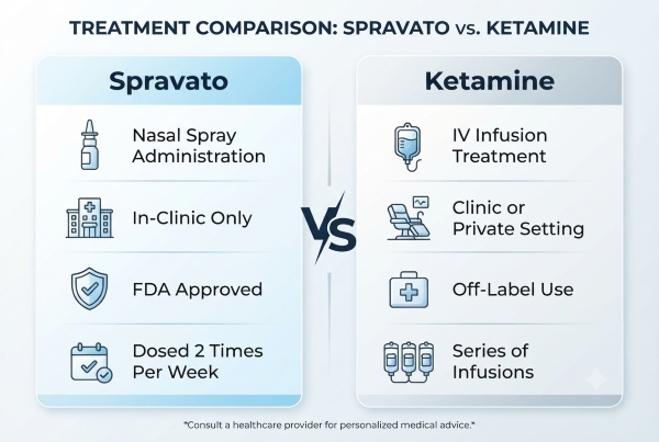 Esketamine vs. Ketamine Comparing Effectiveness
