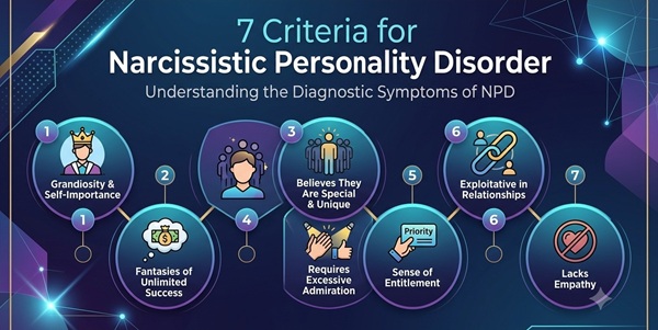 The 7 Criteria for Narcissistic Personality Disorder