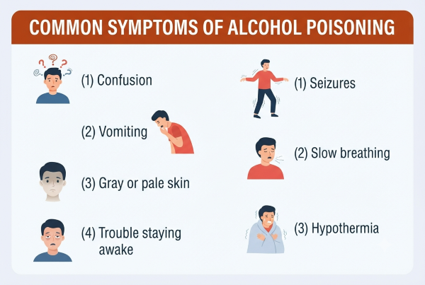 Common Symptoms Of Alcohol Poisoning