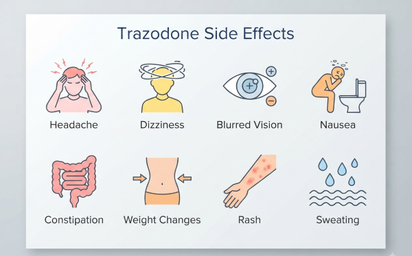 How Long Does Trazodone Stay in Your System Compared With Its Effects